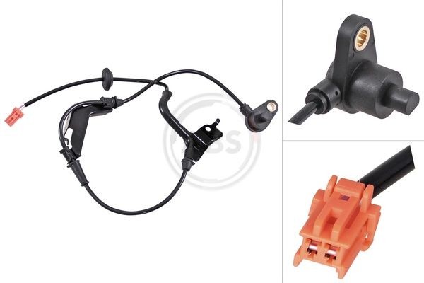A.B.S. Wielsnelheidssensor (ABS) 31662 A.B.S. 31662 Rem, sensor Honda Civic ED 4 prijs