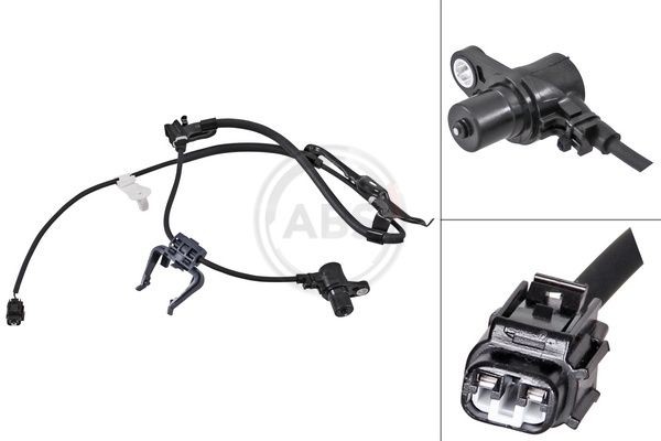 A.B.S. Sensor, rotações da roda 31676 A.B.S. 31676 originais Sensor ABS Toyota Camry XV40 custo