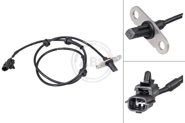 ABS Sensor A.B.S. 31696 A.B.S. 31696: ABS sensor Nissan NAVARA 1999