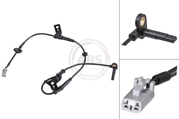ABS-Sensor A.B.S. 31724 A.B.S. 31724 MITSUBISHI GRANDIS 2008 ABS Sensor