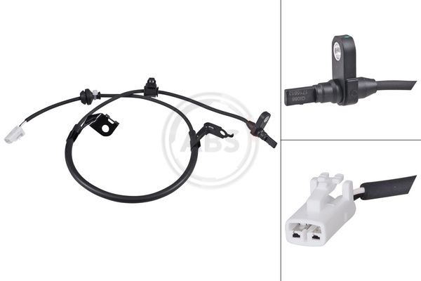 A.B.S. Sensor, rotações da roda 31753 A.B.S. 31753 Sensor ABS Toyota Land Cruiser 80 originais preço