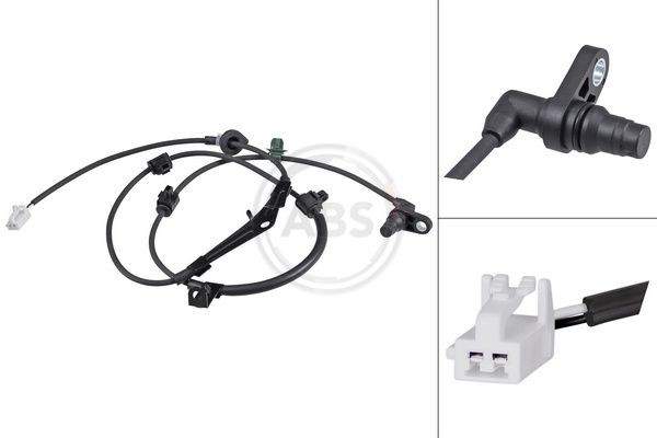 A.B.S. Wielsnelheidssensor (ABS) 31755 31755 Abs sensor A.B.S. TOYOTA URBAN CRUISER