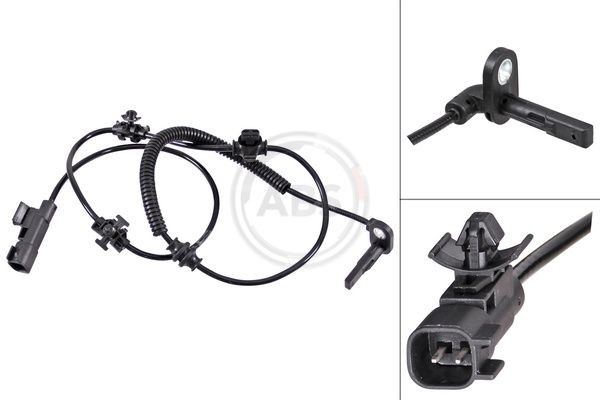 A.B.S. ABS-Sensor 31777 A.B.S. 31777 ABS-Sensor OPEL Frontera A SUV (U92) 2.0 i 115 PS 1997