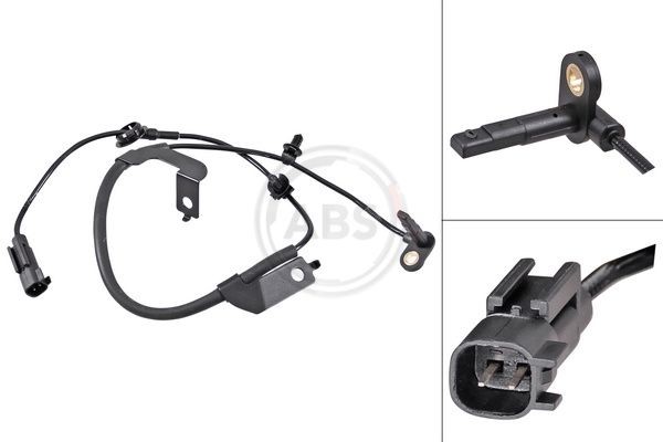 A.B.S. Wielsnelheidssensor (ABS) 31810 A.B.S. 31810 Abs sensor DODGE Ram 2500 Pick-up (DR, DH, D1, DC, DM) aan een voordelige prijs