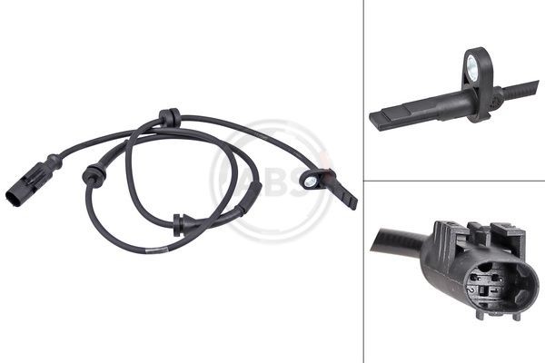 A.B.S. Sensor, ABS 31835 A.B.S. 31835 Hjulhastighetsfoler ALFA ROMEO Giulia Sedan (105) billige