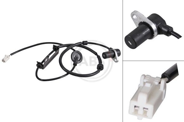 A.B.S. Αισθητήρας, στροφές τροχού 31836 Αισθητήρας ABS A.B.S. Hyundai i20 31836