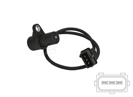EFI AUTOMOTIVE Krukassensor 303048 303048 Krukassensor EFI AUTOMOTIVE CITROЁN C15