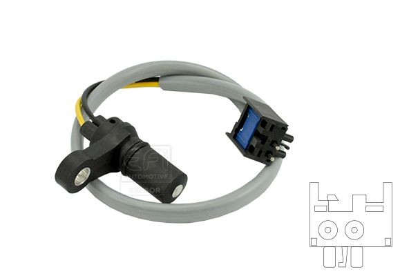 EFI AUTOMOTIVE Krukassensor 303116 303116 Krukassensor EFI AUTOMOTIVE VOLVO V40 Hatchback