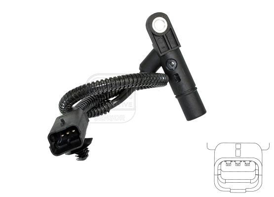 EFI AUTOMOTIVE Sensor, kamakselposisjon 303343 303343 Kamsensor VOLVO S60 EFI AUTOMOTIVE