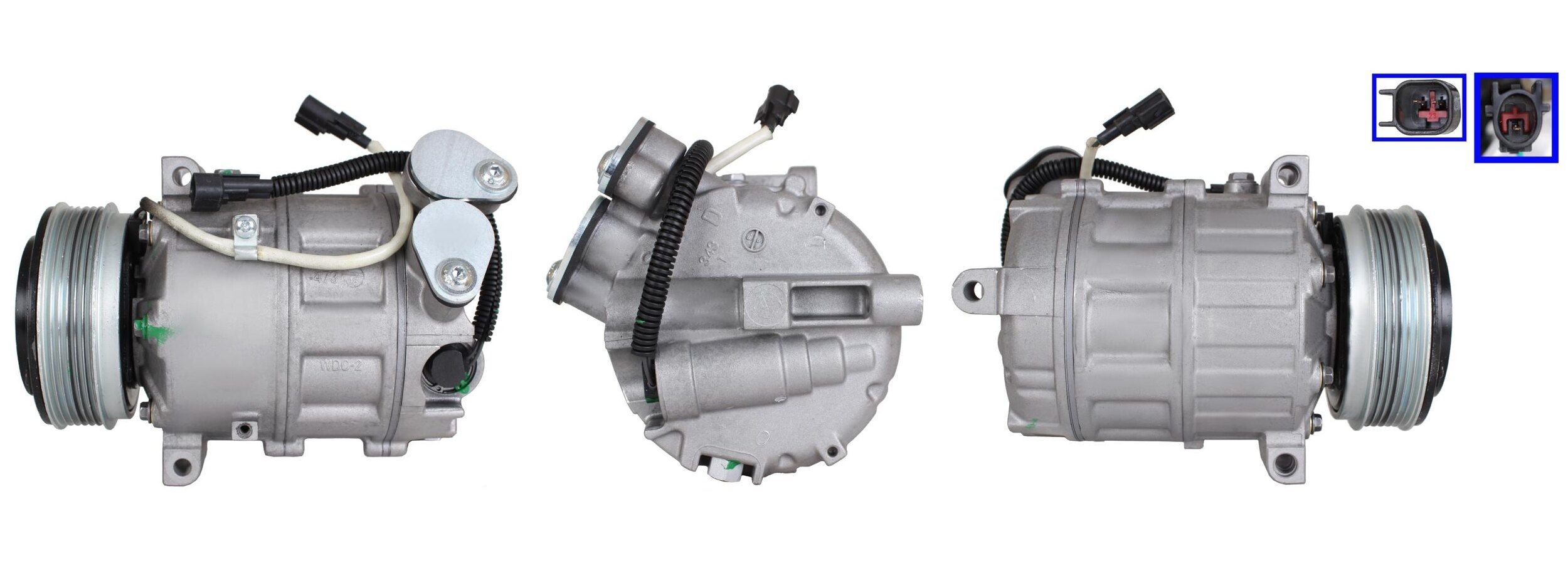 ELSTOCK Air conditioning compressor 51-1115 Volvo XC60 ELSTOCK ac compressor 511115