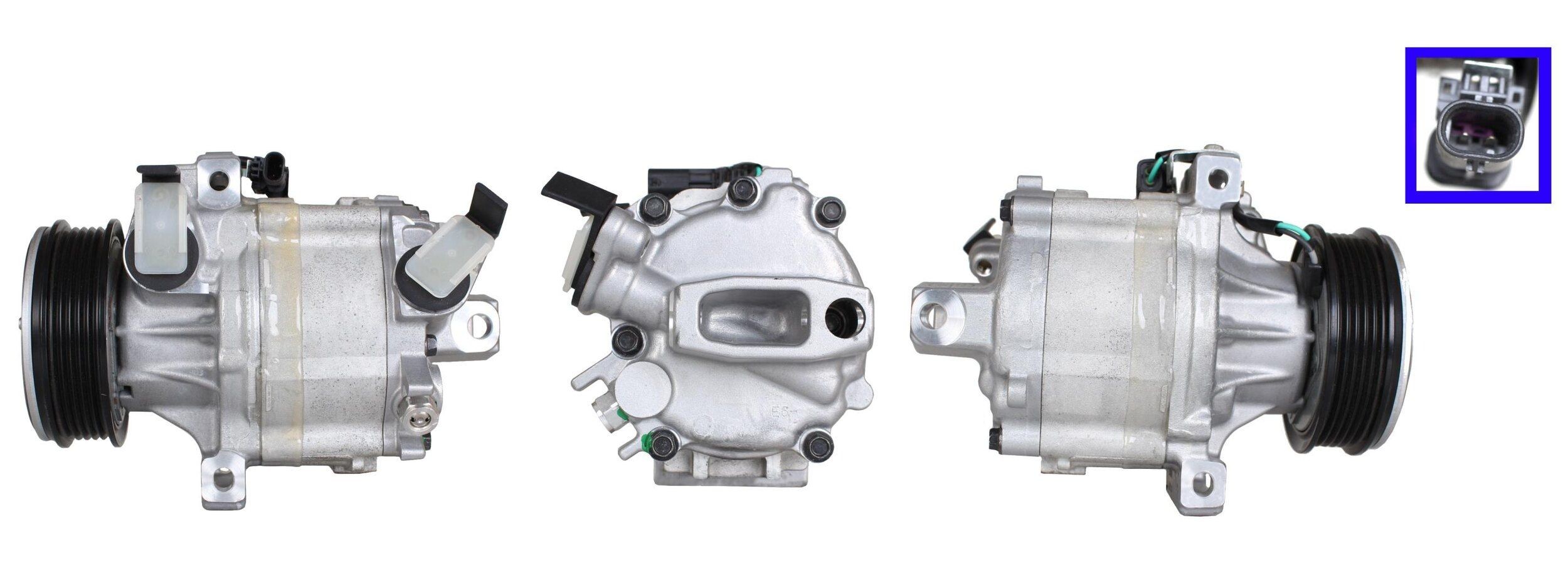 ELSTOCK Compressor, ar condicionado 51-1124 Compressor do ac ELSTOCK Opel FRONTERA 51-1124
