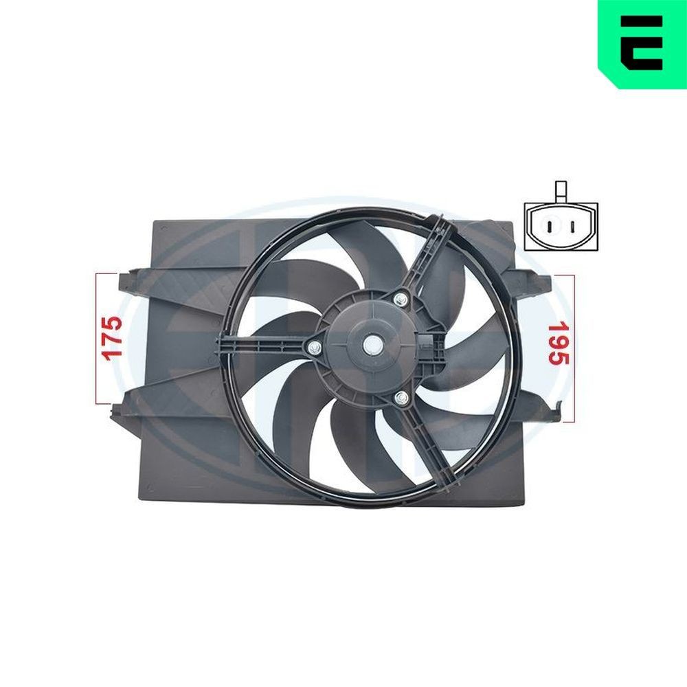 Koelventilator ERA 352085 ERA 352085: Koelventilator Ford FUSION 2011