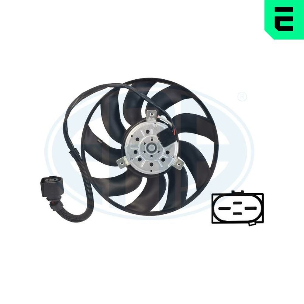 ERA Radiaatori ventilaator 352119 ERA Radiaatori ventilaator MERCEDES-BENZ 352119