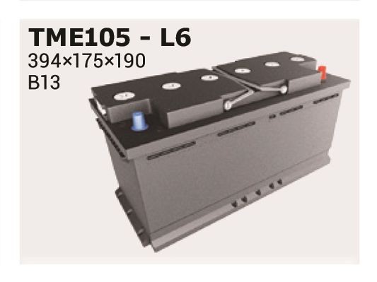 IPSA Starterbatteri TME105 Start stop batteri IPSA GRANDLAND X TME105 billig