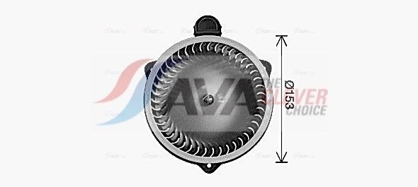 AVA COOLING SYSTEMS Elektromotor vnútorného ventilátora HY8475 Vnútorný ventilátor AVA COOLING SYSTEMS SPORTAGE HY8475 lacné