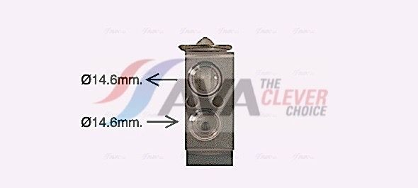 AVA COOLING SYSTEMS Válvula de expansão, ar condicionado KA1299 AVA COOLING SYSTEMS KA1299 Válvula de expansão Mercedes-Benz 190 originais