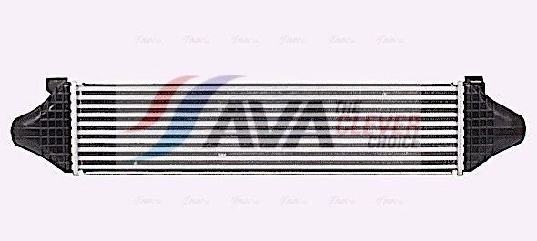 AVA COOLING SYSTEMS Intercooler VO4297 VO4297 costo Intercooler MAZDA BT-50 AVA COOLING SYSTEMS