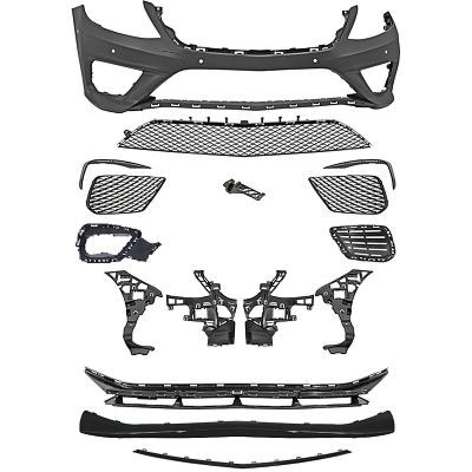 DIEDERICHS Bumperkit 1648350 DIEDERICHS 1648350 Bumperkit MERCEDES-BENZ S-Klasse Sedan (W222, V222, X222) S 500 4-matic (222.184) 422 Pk 2014