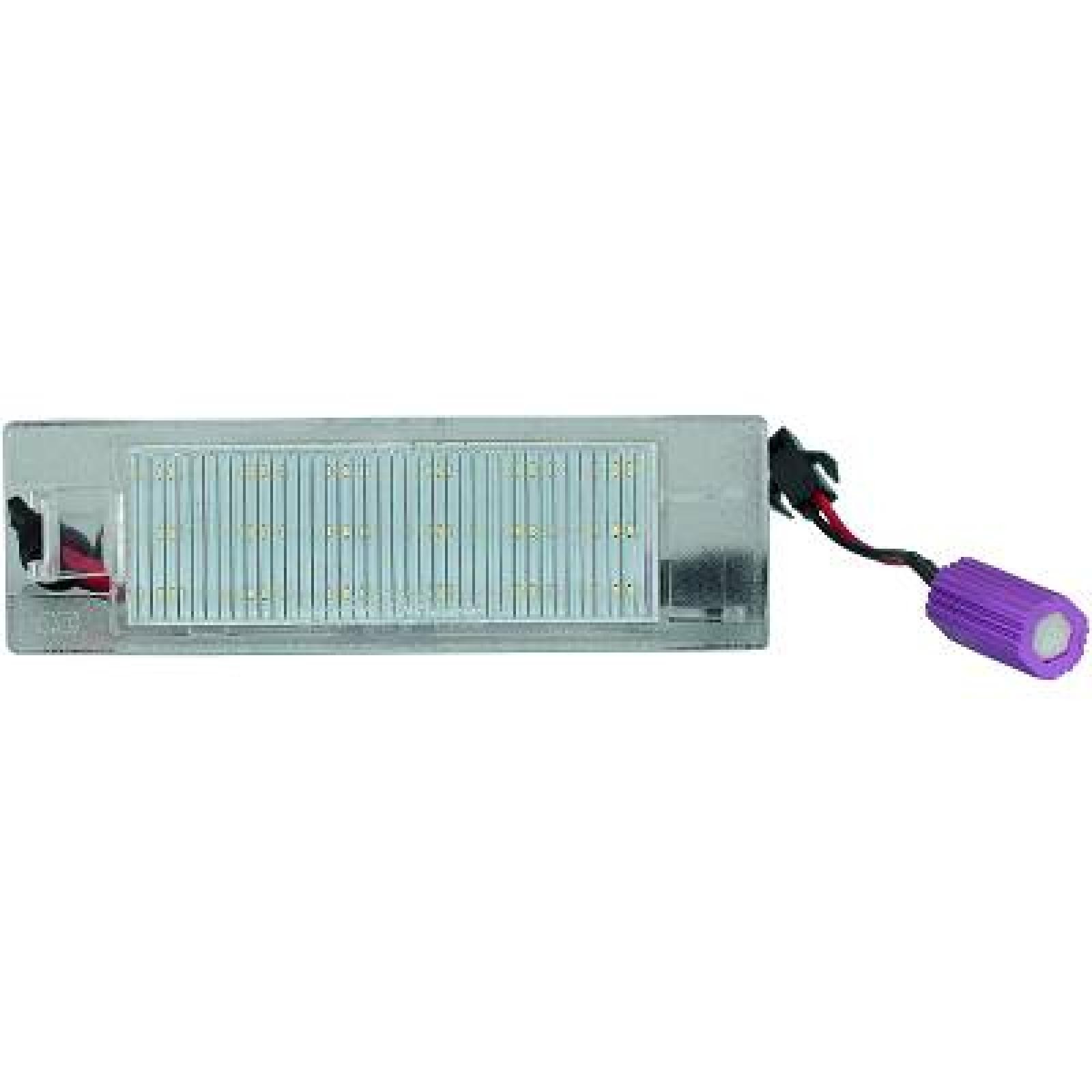 DIEDERICHS Luce targa LID10409 LID10409 costo Luce targa BMW i3 DIEDERICHS