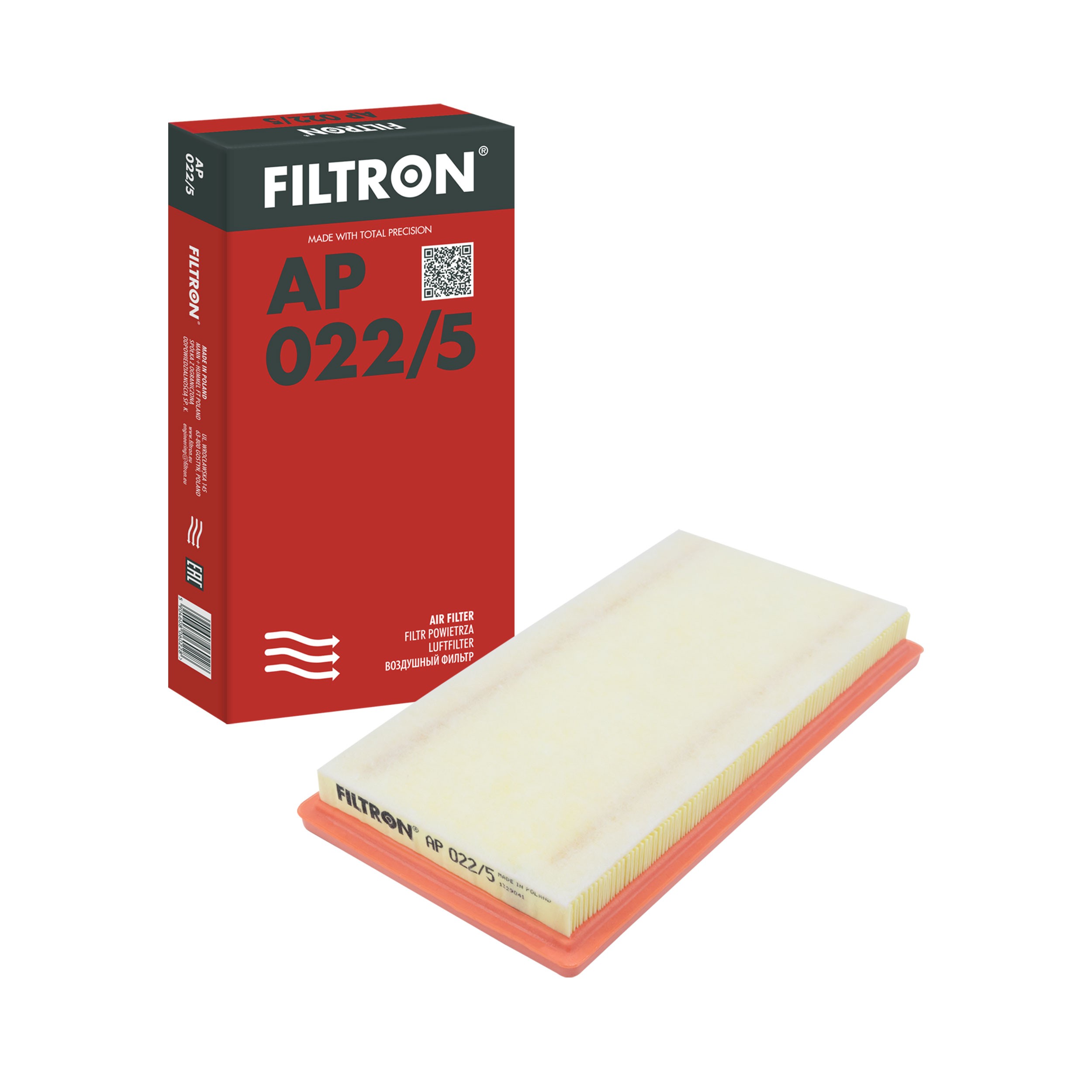 FILTRON Luftfilter AP 022/5 Luftfilter FILTRON 155 AP 022/5 billig