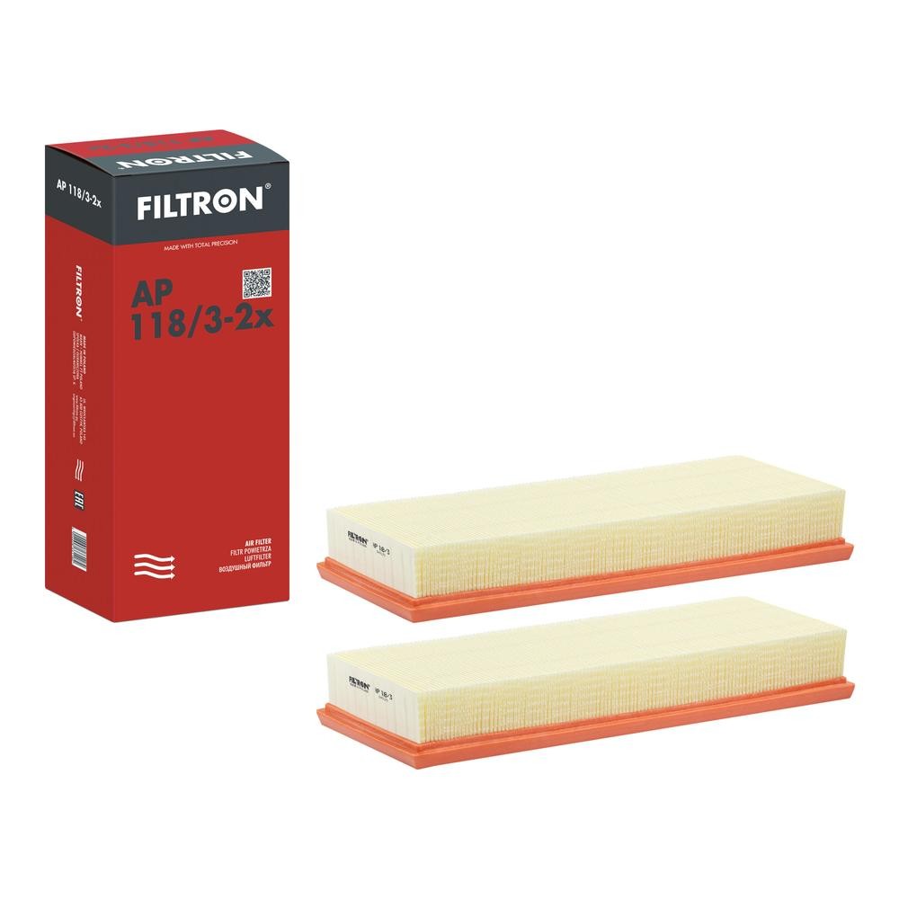 FILTRON Luftfilter AP 118/3-2x FILTRON AP 118/3-2x Luftfilter Mercedes C216 original
