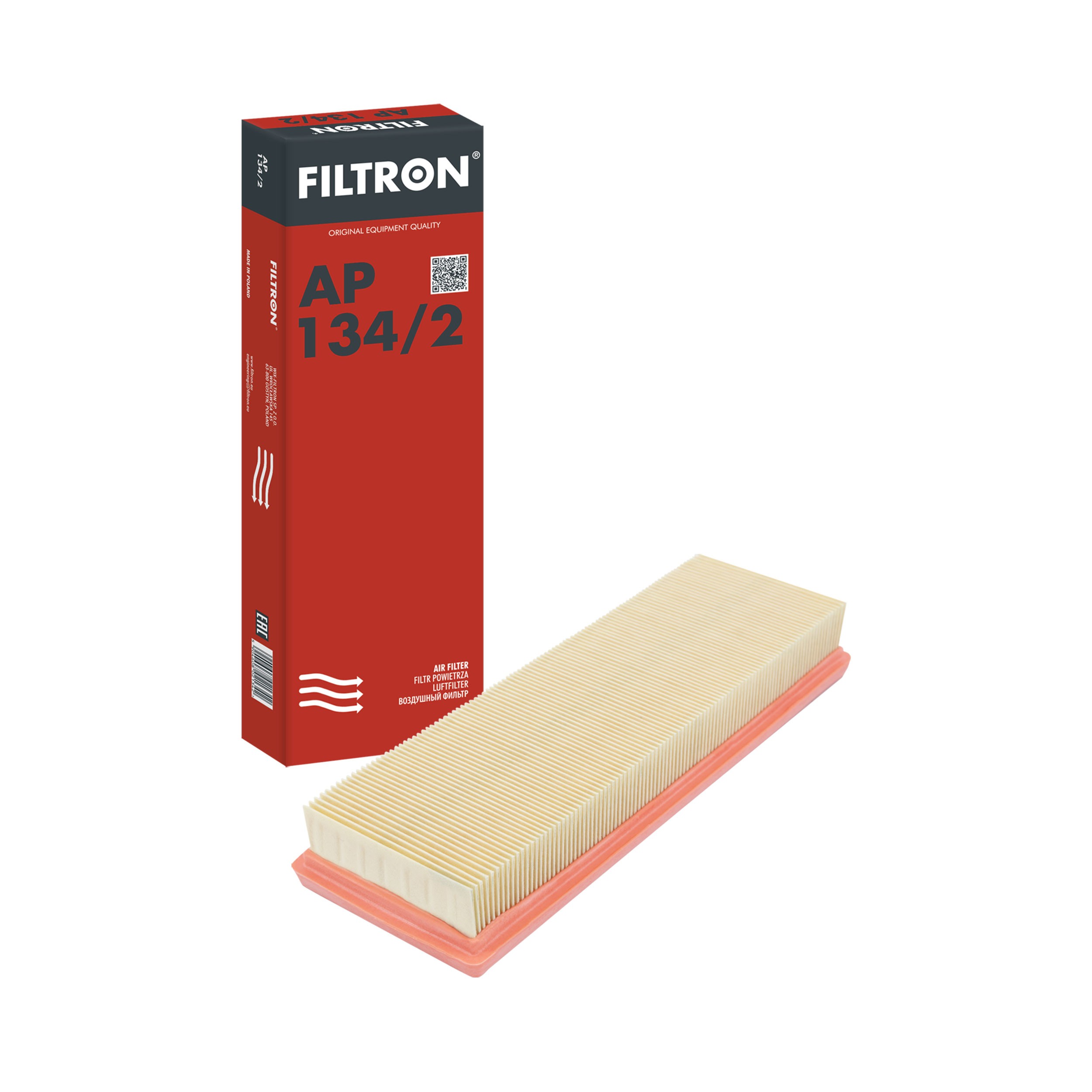 FILTRON Luftfilter AP 134/2 Luftfilter FILTRON GRAND SCÉNIC AP 134/2 billige