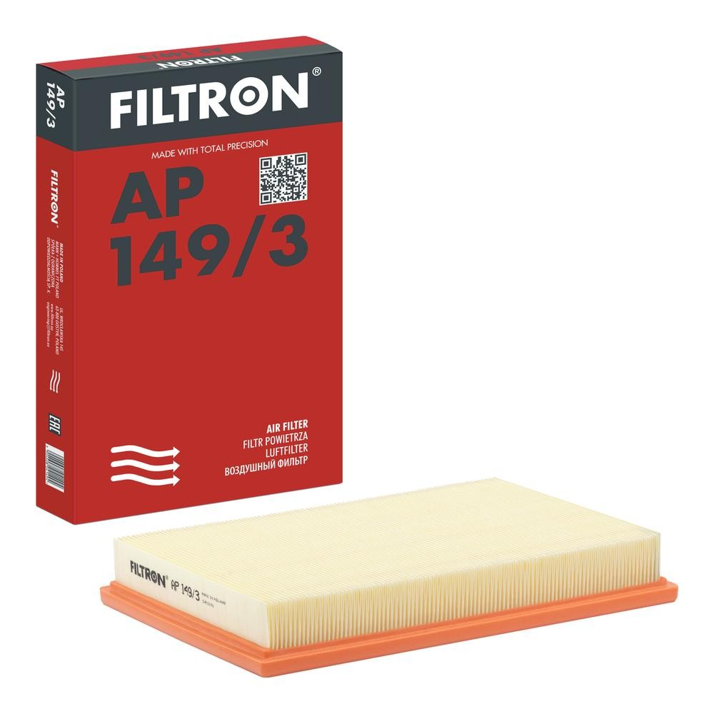 Φίλτρο αέρα FILTRON AP 149/3 FILTRON AP 149/3: Φίλτρο αέρα Seat IBIZA 2009
