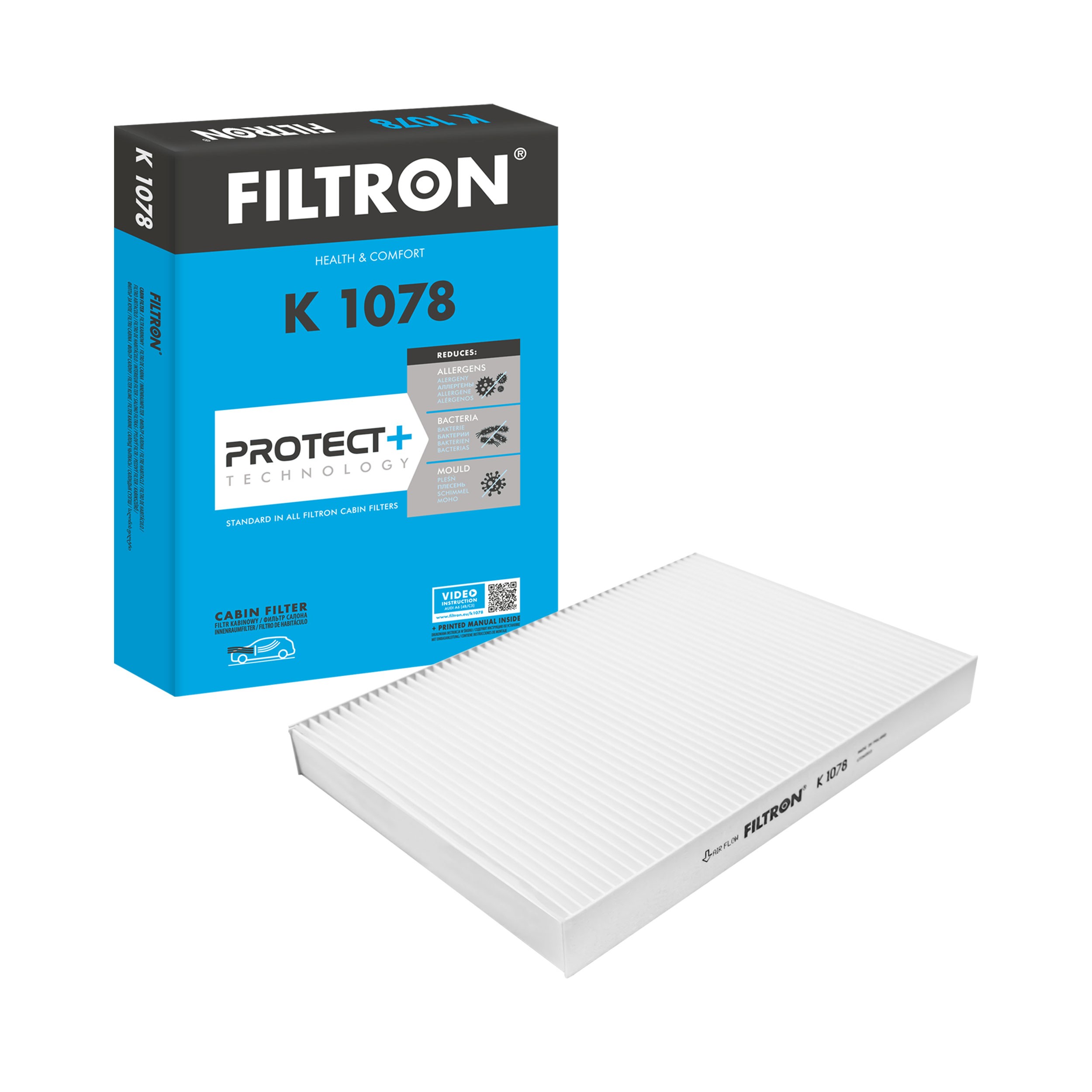 FILTRON Filtro, ar do habitáculo K 1078 Filtro do habitáculo FILTRON Audi COUPE K 1078