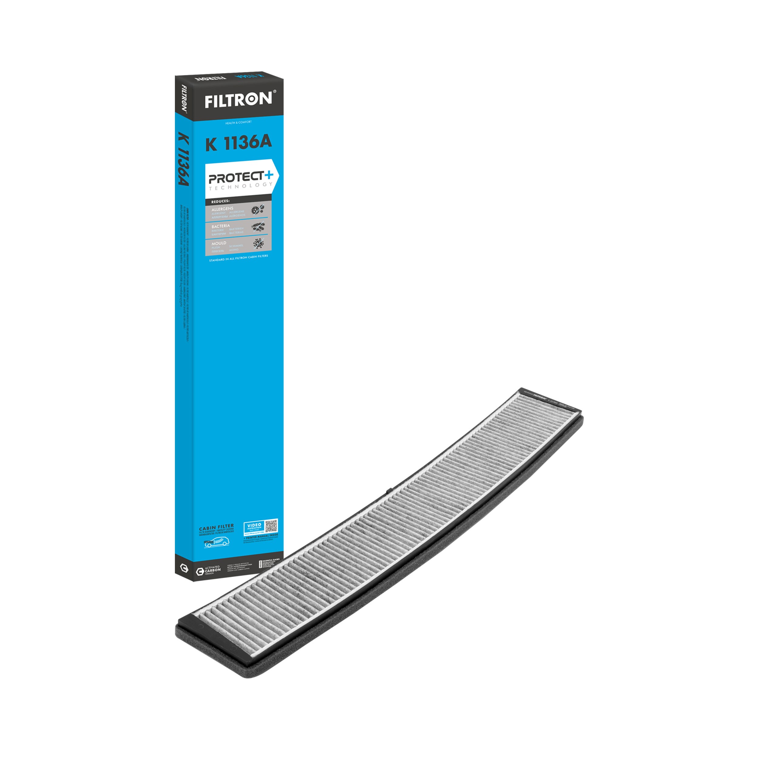 FILTRON Interieurfilter K 1136A BMW 4-serie Interieurluchtfilter FILTRON K 1136A