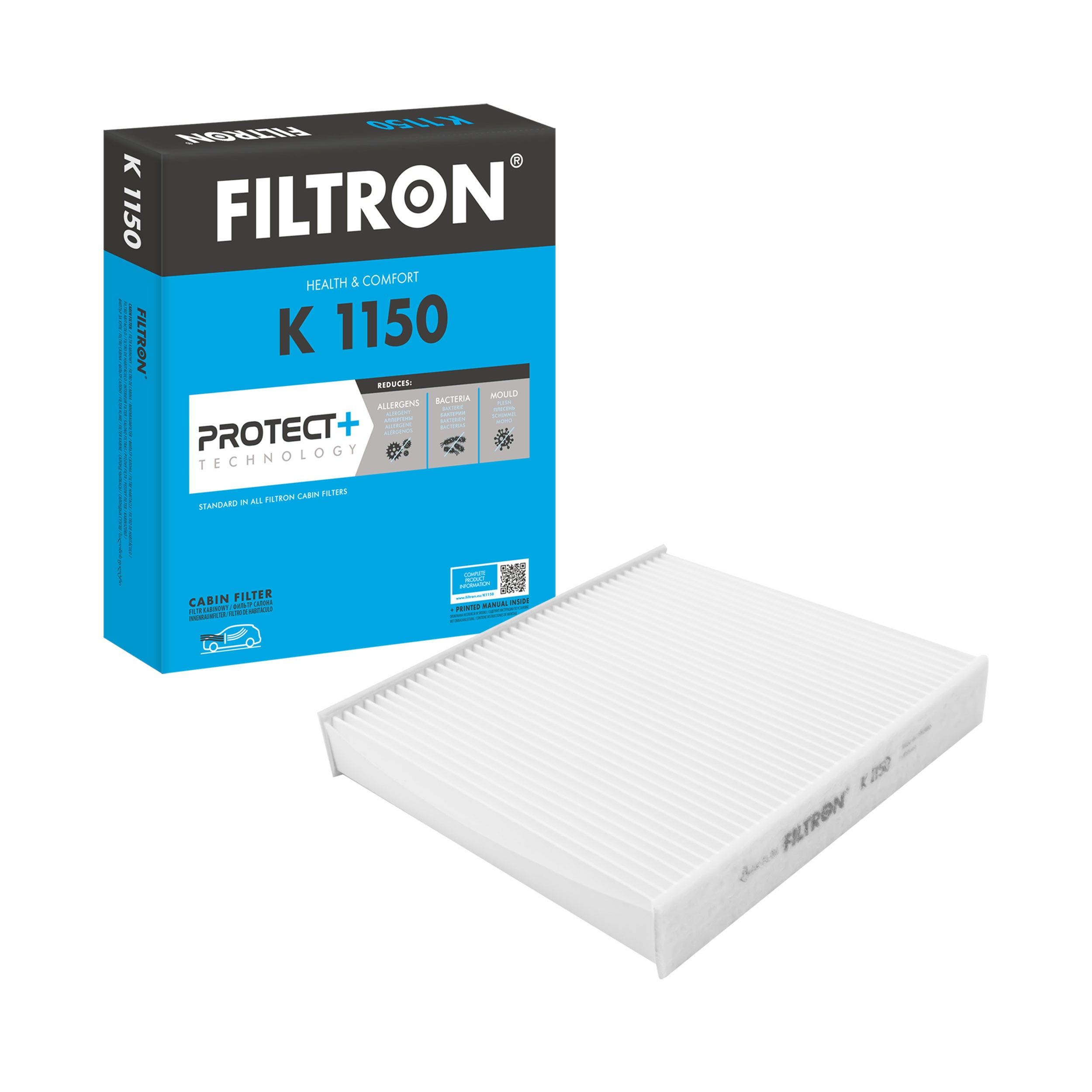 FILTRON Pollen filter K 1150 Ford MONDEO FILTRON pollen filter K1150