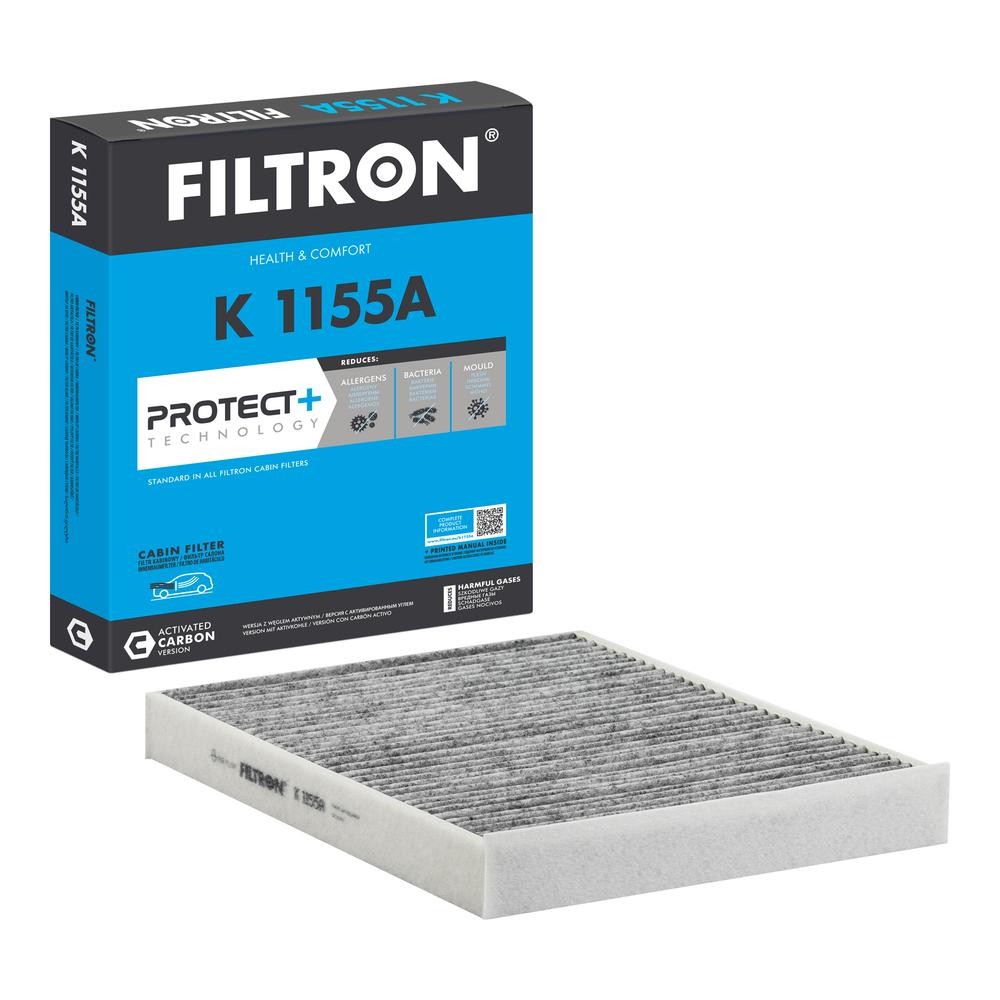FILTRON Filtre d'habitacle K 1155A K 1155A FILTRON Filtre climatiseur Volkswagen pas cher
