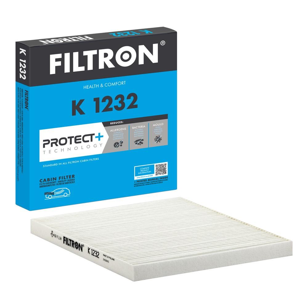 FILTRON Kupéfilter K 1232 K 1232 FILTRON pollenfilter Hyundai ix20