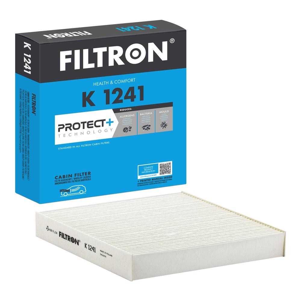 FILTRON Filter vnútorného priestoru K 1241 K 1241 Peľový filter CHEVROLET CRUZE FILTRON
