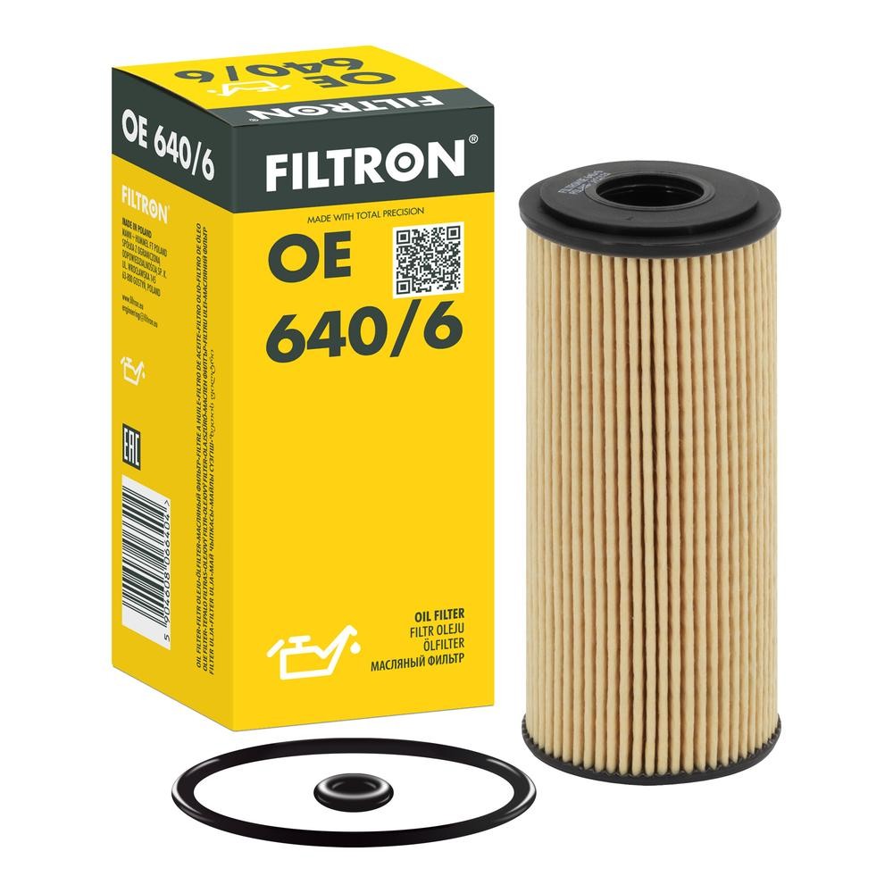 FILTRON Olejový filter OE 640/6 OE 640/6 Olejový filter FILTRON MERCEDES-BENZ HECKFLOSSE