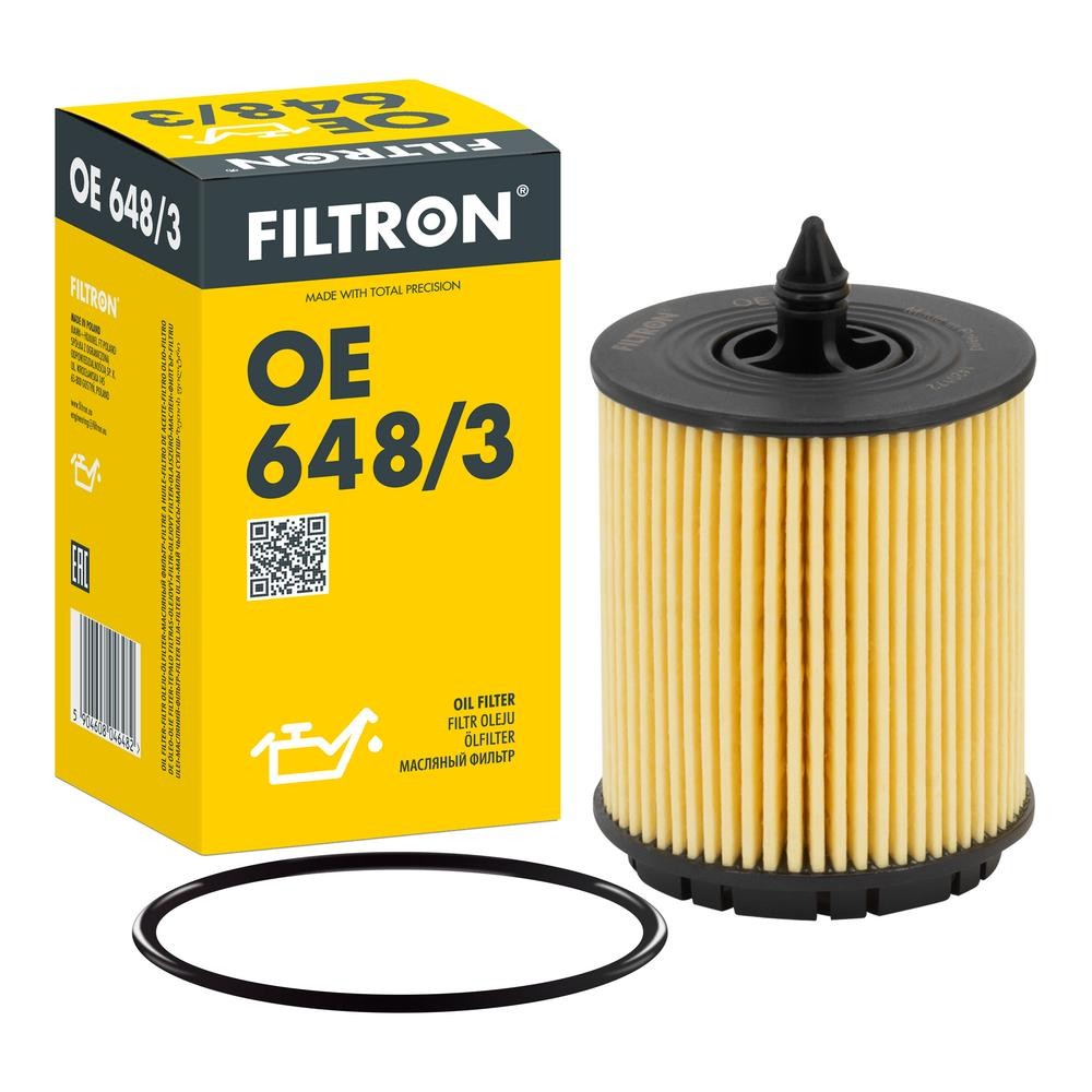FILTRON Oljefilter OE 648/3 Oljefilter SAAB FILTRON OE 648/3