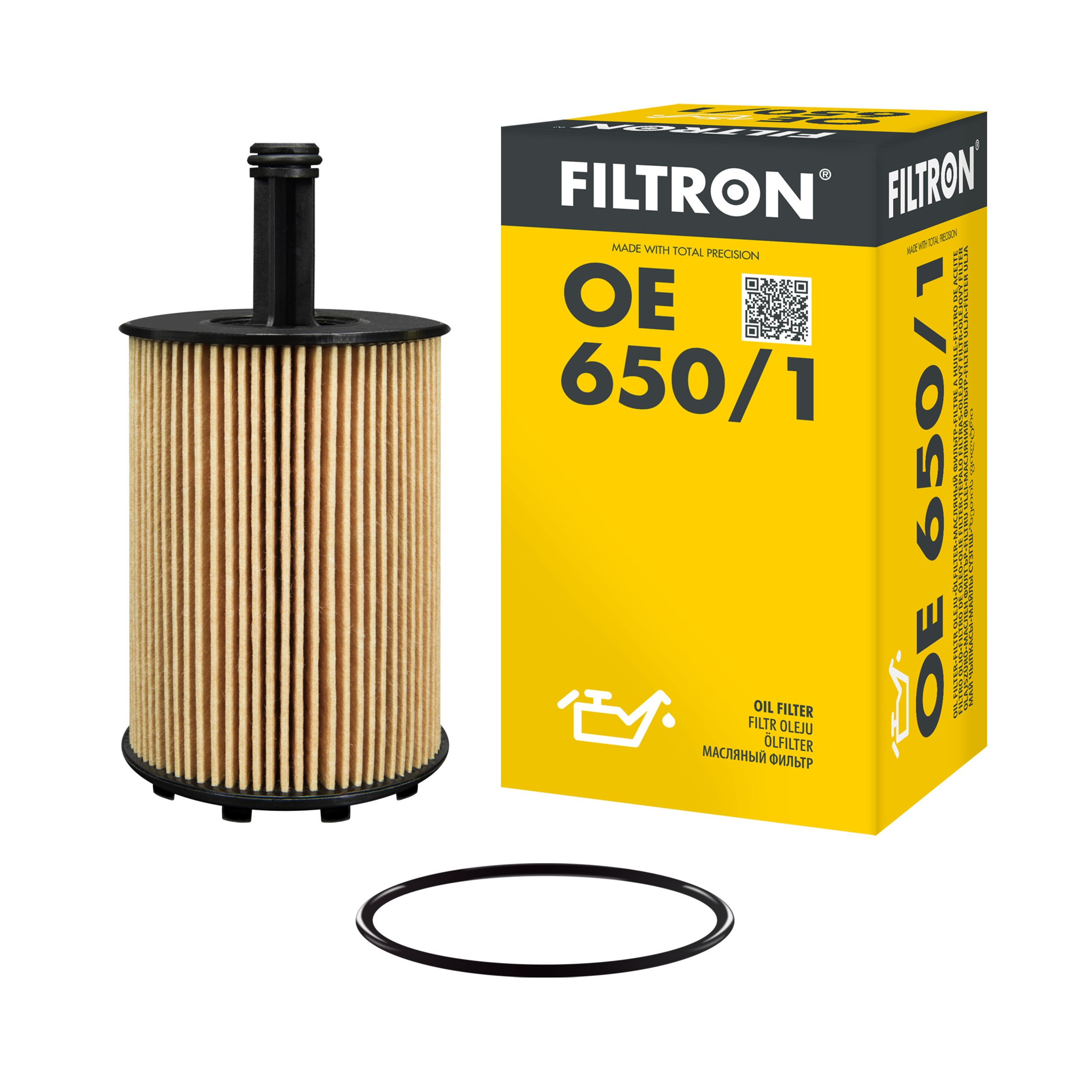 FILTRON Oliefilter OE 650/1 OE 650/1 Oliefilter FILTRON MITSUBISHI PAJERO PININ