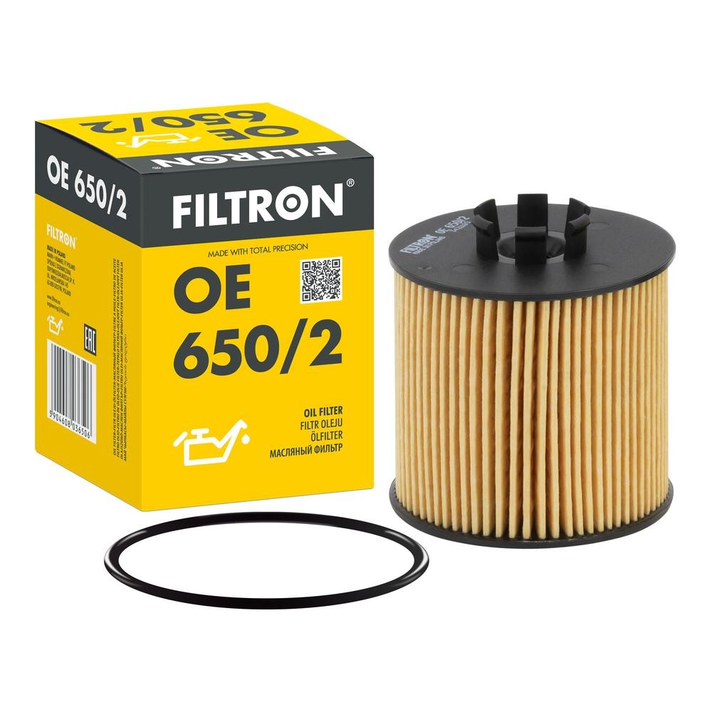 FILTRON Eļļas filtrs OE 650/2 Eļļas filtri FILTRON Seat MARBELLA OE 650/2