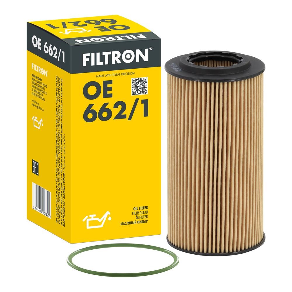 FILTRON Õlifilter OE 662/1 Õlifilter FILTRON Volvo S40 OE 662/1