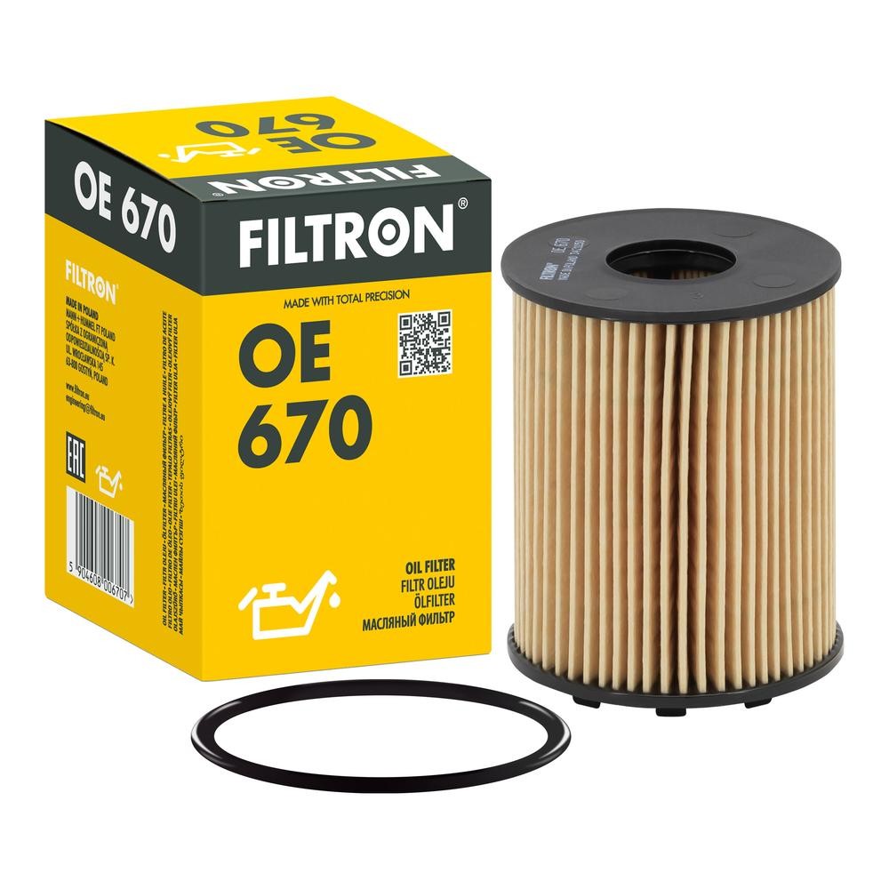 FILTRON Φίλτρο λαδιού OE 670 Φίλτρο λαδιού FILTRON Dodge NITRO OE 670