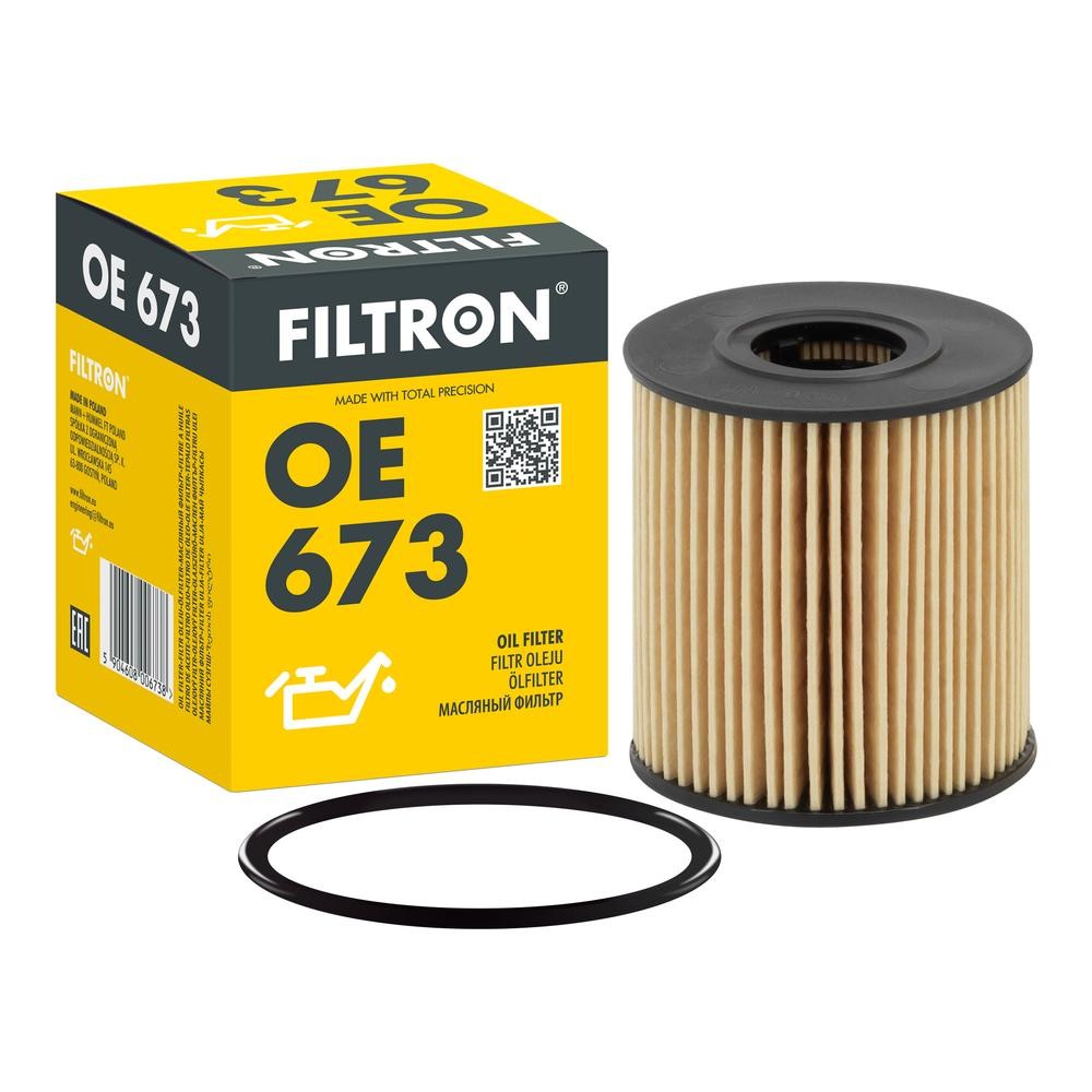 FILTRON Oliefilter OE 673 Mitsubishi PAJERO PININ Oliefilter FILTRON OE 673