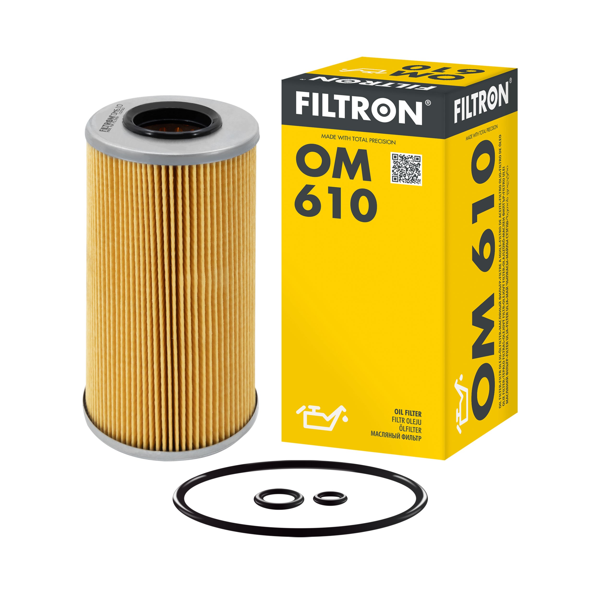 FILTRON Oljefilter OM 610 OM 610 FILTRON motoroljefilter DAEWOO NEXIA