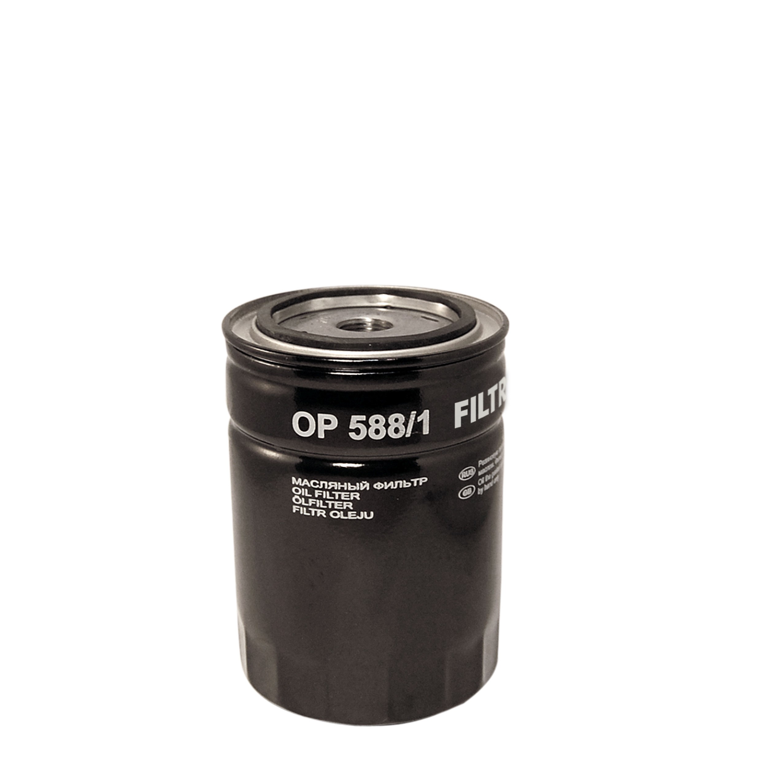 Oljefilter FILTRON OP 588/1 FILTRON OP 588/1: Motoroljefilter Nissan CABSTAR E 2001