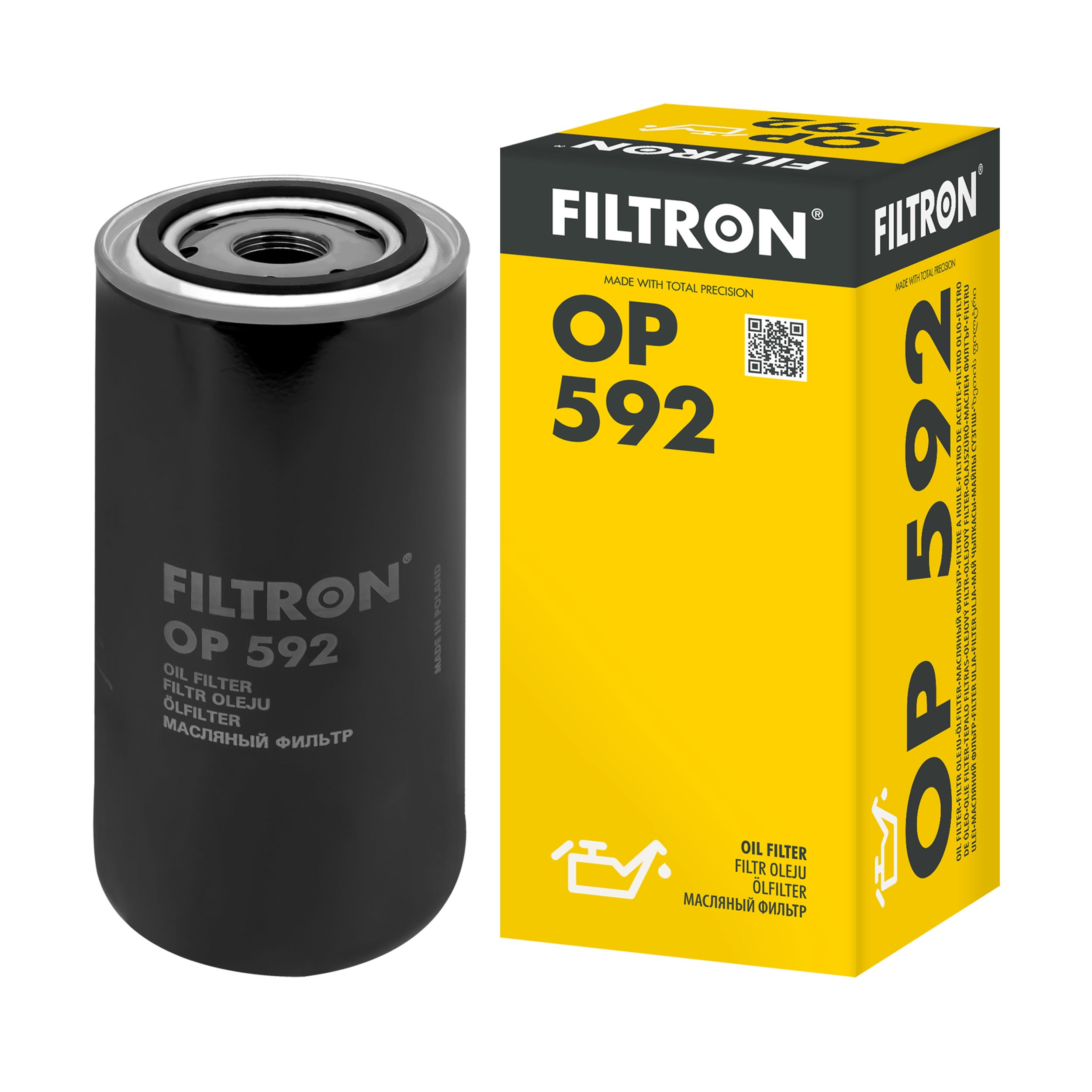 FILTRON Õlifilter OP 592 Õlifilter FILTRON S40 OP 592 odav