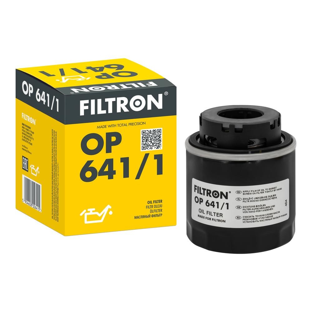 FILTRON Φίλτρο λαδιού OP 641/1 Φίλτρο λαδιού FILTRON Seat LEON OP 641/1
