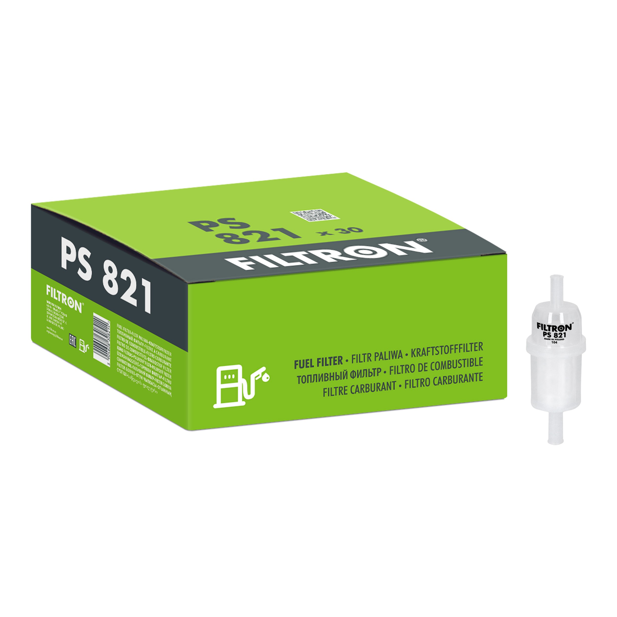 FILTRON Degvielas filtrs PS 821 Degvielas filtrs FILTRON LAUREL PS 821 lēti