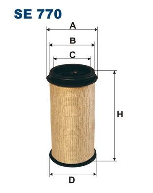 FILTRON Suodatin, kampikammiotuuletus SE 770 SE 770 FILTRON Huohotin MERCEDES-BENZ