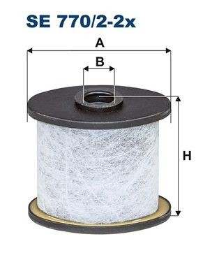 FILTRON Filter, veivhus lufting SE 770/2-2x Ventil veivhusventilasjon FILTRON SUBARU SE 770/2-2x