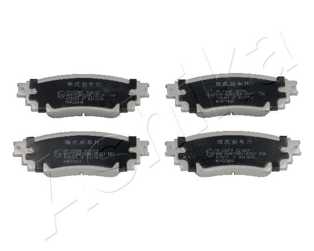 ASHIKA Pastilhas de travão 51-02-234 51-02-234 Pastilhas de travão desportivas LEXUS SC ASHIKA