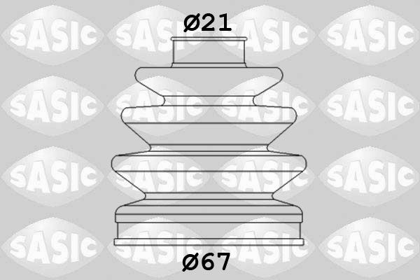 SASIC Mansjettsett, drivaksel 1906081 Drivakselmansjett SASIC Nissan PRIMERA 1906081