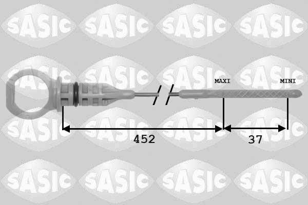SASIC Oil Dipstick 1940001 Mercedes E-Class SASIC oil dipstick 1940001